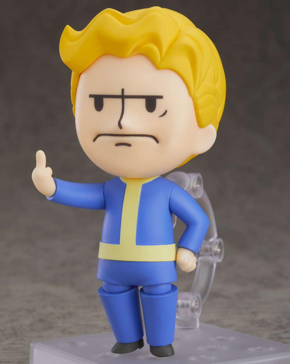 Illustration for article titled This Fallout Vault Boy Figure Is A Whole Mood